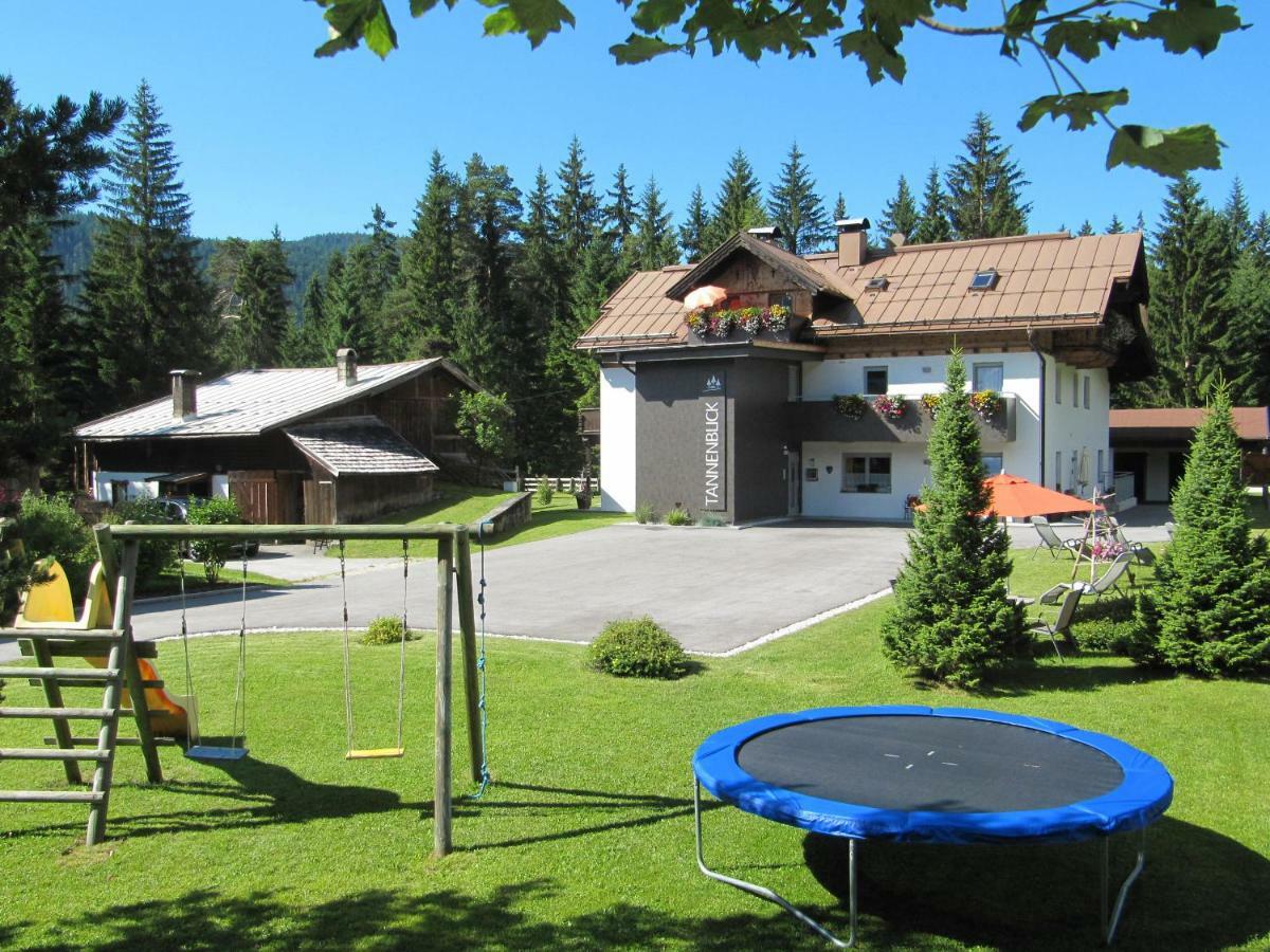 Ferienhaus Tannenblick Leutasch Exterior foto